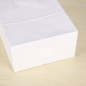 Resealable Recyclable Creasing <b>Machine</b> for Paper Bag Custom logo Food Paper Bag Customizable Reusable Bags Free Sample - Product Image 5