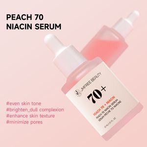 JMFREE Produk Perawatan Kulit Korea Peach 70% Niacinamide Serum Pencerah Flek Hitam 30ml Antioksidan Anti Penuaan Serum Wajah Pencerah - Product Image 3