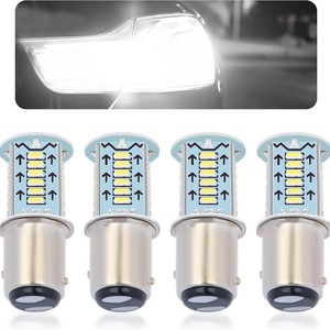 Led Brake <b>Bulbs</b> 1157 30Smd For Cars Motorcycles 12V Red <b>White</b> Yellow Green Blue - Product Image 4