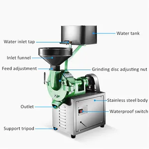 Yüksek kaliteli endüstriyel Soya değirmeni Soya sütü yapma makinesi/Soya süt makinesi makinesi