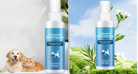 Le spray déodorant antibactérien portable pour animaux de compagnie élimine les taches et les odeurs d'urine des tapis