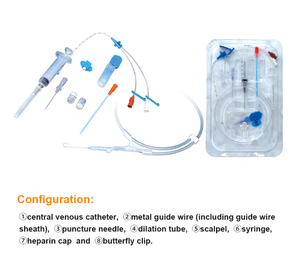 Usmilepet ชุดสายสวนหลอดเลือดแดงส่วนกลาง8ชิ้น5Fr(1.7มม.) * 13มม. เซ็ตสายสวนหลอดเลือดดำส่วนกลางสำหรับสัตว์เลี้ยง - Product Image 5