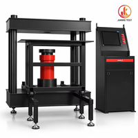 Automatic Concrete Manhole Cover Compression Tester 1000kN YYJG-1000, Hydraulic Servo for Cast Iron Resin Manhole Cover Testing
