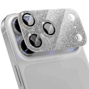 Protector <span class=keywords><strong>de</strong></span> Lente <span class=keywords><strong>de</strong></span> Cámara con Acabado Metálico Brillante, Cristal Templado Transparente 9H, Grado AAA, Impermeable, Antiarañazos, <span class=keywords><strong>Cobertura</strong></span> Total 2.5D - Product Image 1