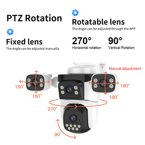 Outdoor Waterproof HD 10x Zoom 24 Hours Video <strong>IP</strong> <strong>Camera</strong> 12V Power Supply 360 Degree Wireless Wifi Remote Night Vision - Product Image 5
