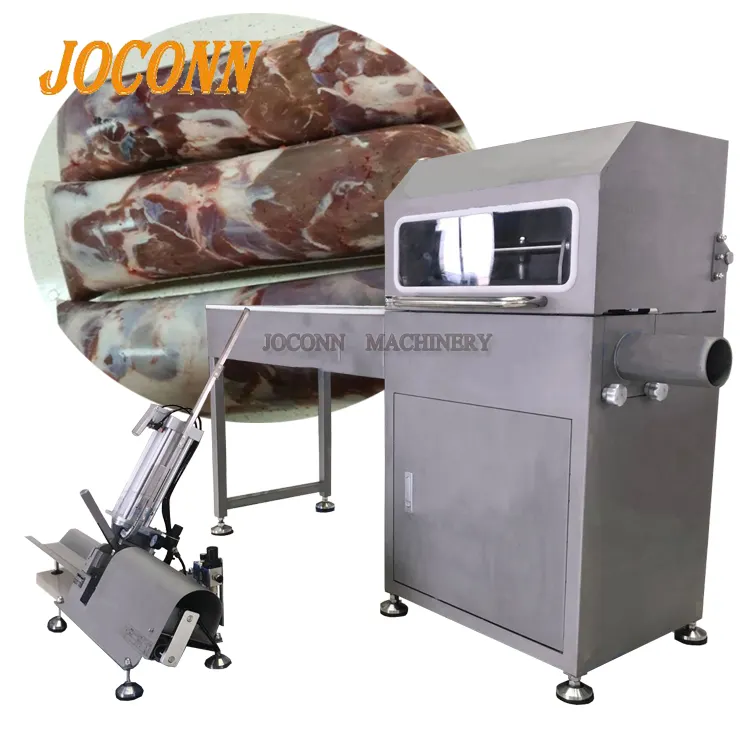 Rolo de carne pneumático para enchimento, máquina seladora para enchimento de carne/rolo de carne congelada, máquina cilíndrica/grande rolo de carne