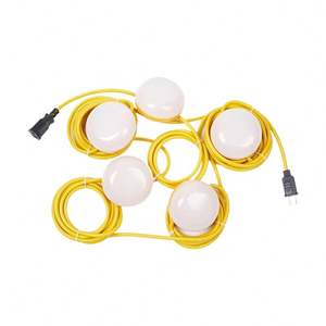 Luces LED de Cadena para Construcción con Clasificación IP65, Luz Blanca Fría, hasta 9000LM, 50 pies/100 pies de Longitud, Regulables, Garantía de 5 Años, Certificación CE, Venta al Por Mayor - Product Image 1