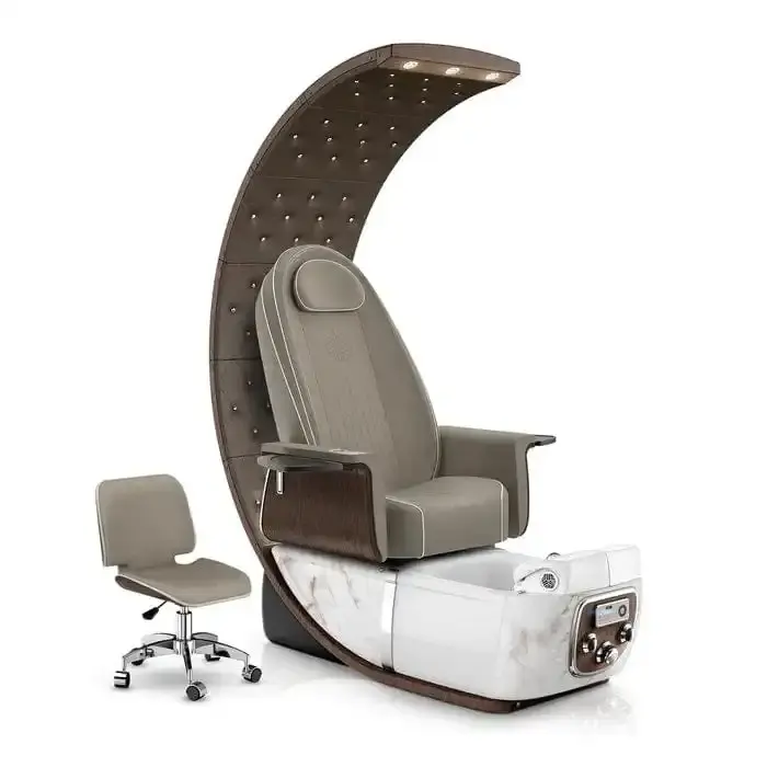 Роскошные горячие продажи стильные салонные массажные спа-кресла для маникюра и педикюра на заказ