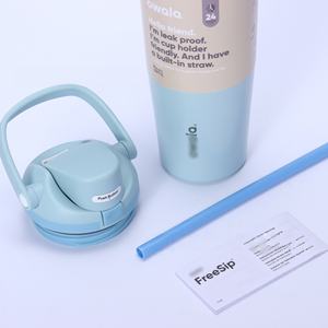 Même style, tasse de bureau isotherme portable en acier inoxydable à double paroi, 30 oz, anti-fuite, maintien thermique 24h, antidérapante - Product Image 6