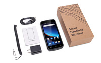 UNIWA M580S, PDA Android con Pantalla Táctil IPS de 5.5 Pulgadas, 4+64 GB, Batería de 3900 mAh, 2 Tarjetas SIM, Escáner de Código de Barras con RFID/P-SAM