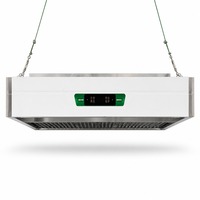 Purificador de Humos de Aceite Todo en Uno, Filtro de Cocina Comercial Tipo Ductless, Campana Extractora Integrada de Acero Inoxidable para Hotel
