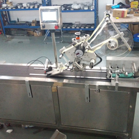 Machine de dépose d'étiquettes autocollantes Auto-chaussettes, distributeur automatique, avec pochette, étiqueteuse de sacs, YM210D