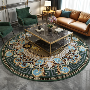 High Quality Factory Price Custom Rug Luxury Brand Design Hand Tufted High Pile Wool Silk Blend Non-Slip Classical Style <b>Carpet</b> - Product Image 2