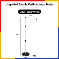 NOUVEAU TESTEUR DE SAUT VERTICALE PORTABLE – ENTRAINEMENT DE FITNESS ET MESURE DES SAUTS – ÉQUIPEMENT D'ENTRAINEMENT DE BASKET-BALL