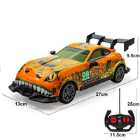 Escala tirar hacia atrás vehículo Diecast coche simulación modelo puerta apertura aleación coche de carreras juguetes para niños