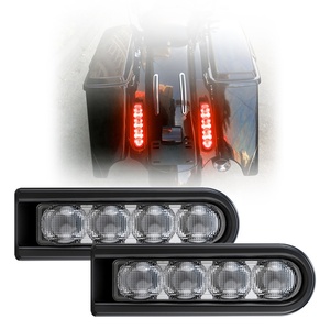 Luz Trasera LED DOT para <span class=keywords><strong>Harley</strong></span> Touring Road Electra Glide CVO Limited FLHTKSE 2014-2022, Lámpara Trasera para <span class=keywords><strong>Harley</strong></span> Davidson Glide, 2 Piezas - Product Image 1
