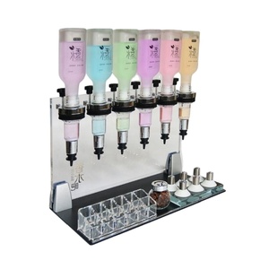 Distributeur de parfum mural en verre de 200 ml avec 6/8/12 têtes et pompe de remplissage de liquide - Product Image 3