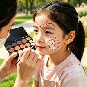 Palette de maquillage pour le visage à base d'eau, 15 couleurs neutres et terreuses, nude, pour enfants et maquillage professionnel, peinture de portrait, nuances personnalisées - Product Image 4