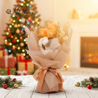 Pemasok Buket Bunga Pengantin Hfloral, Pemasok Bunga Kering, Grosir Bunga Kering, Buket Bunga Pengantin Awet untuk Hadiah