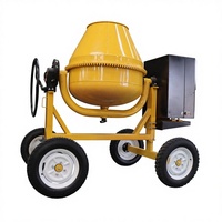 Mélangeur à béton diesel industriel en gros, tambour 350/400/500L, pompe auto-chargeuse, moteur 2.2kW, 4-8 m³/h, conception spéciale pour l'exploitation minière