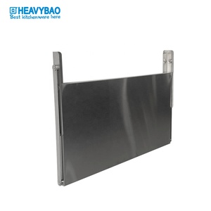 <span class=keywords><strong>Mensola</strong></span> Pieghevole da Parete in <span class=keywords><strong>Acciaio</strong></span> <span class=keywords><strong>Inox</strong></span> Stile Pannello per Hotel, Cucina e Ristorante Heavybao - Product Image 3