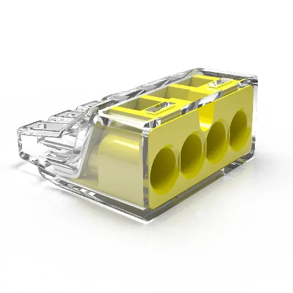 Best Quality for PC334 Safe Hole Terminal Electrical Push-in Wire Connector PC Material UL94V-0 CUL Certified 450V for