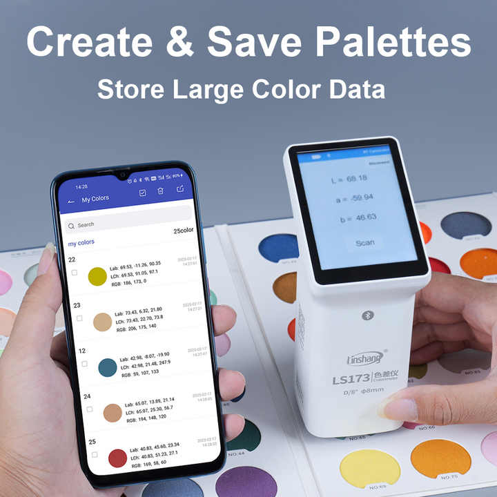 LS173 D/8 Cheap Colorimeter Price Portable Colormeter Handheld Color ...
