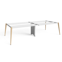 Pieds de meubles modernes en fer robuste, revêtement en poudre époxy, pour bureau d'ordinateur, bureau, poste de travail, table de direction - Vente chaude