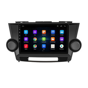 10 inch màn hình cảm ứng headunit Android Auto Carplay Car đài phát thanh stereo <span class=keywords><strong>Player</strong></span> cho TOYOTA HIGHLANDER kluger 2009 2010 2011 ~ 2014 - Product Image 1