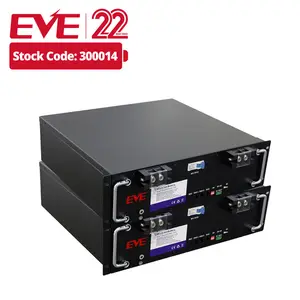 EVE 4850 Rechargeable solar system Li-ion LiFePo4 Pack energy storage Industry UPS Lithium ion battery 48V50Ah