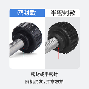 Vis à tête ronde en acier inoxydable 304 M3 M4 M5 M6 M8 avec poignée à embout en caoutchouc - Product Image 4