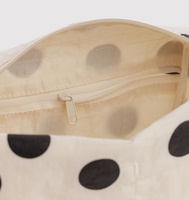 Trousse de Toilette de Voyage Pliable Personnalisable, Sac de Rangement Léger et Durable pour Cosmétiques et Articles de Toilette, Organisateur de Voyage Crème