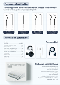 (Expédition porte à porte) Accessoires <span class=keywords><strong>de</strong></span> blanchiment dentaire, unité d'électrochirurgie dentaire pour gingivectomie, appareil <span class=keywords><strong>de</strong></span> <span class=keywords><strong>radio</strong></span>électrochirurgie - Product Image 4