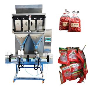 Machine de remplissage automatique de <span class=keywords><strong>graines</strong></span> de <span class=keywords><strong>melon</strong></span> et de céréales 1000g, machine de pesage et de remplissage automatique pour céréales sèches et grains de café - Product Image 1