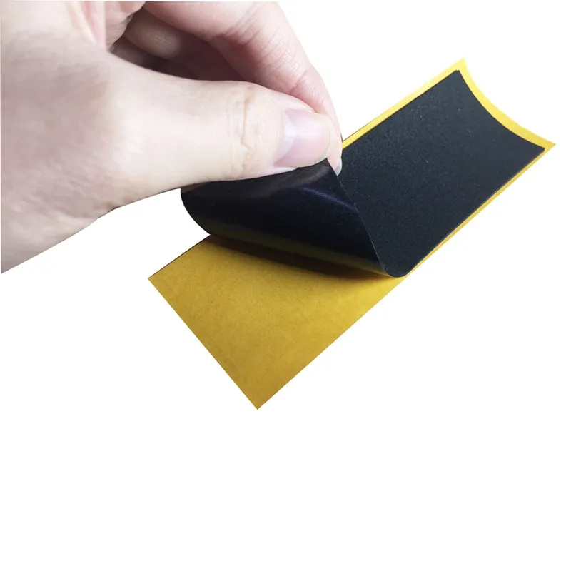 Black Foam Grip Tape for Skateboard Non-Slip Finger Skateboard Tape Stickers