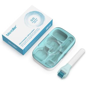 Kit de <span class=keywords><strong>Dermaroller</strong></span> en Oferta, <span class=keywords><strong>Dermaroller</strong></span> de Acero Inoxidable G10 para Uso Doméstico, Set de Microagujas, Rodillo de Masaje Facial y Corporal de Doble Jade - Product Image 6