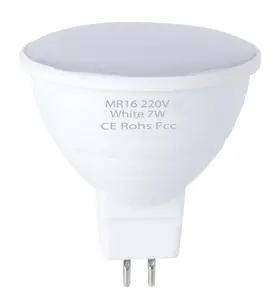 שנה אחת אחריות מודרני עיצוב בהיר אור מקורה 7W לבן חיצוני GU10 MR16 E14 E27 זרקורים