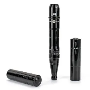Convenient Semi-permanent Screw-top Eyebrow Tattoo Fully Disposable Tattoo Pen With Dual Batteries