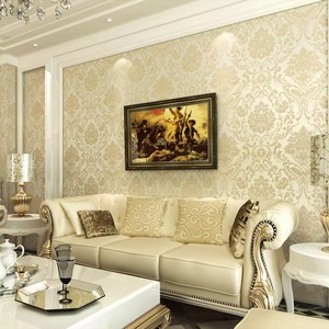 Carta da Parati 3D di Lusso in PVC, Pannelli Murali Effetto Seta, Adesivi Decorativi per <span class=keywords><strong>Soggiorno</strong></span>, Murales Ricamati per Soffitto - Product Image 6