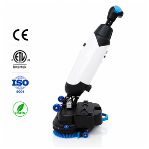Machine de Nettoyage de Sol Commerciale 3-en-1 <span class=keywords><strong>Aspiration</strong></span> 10kPa Brosse Double 428mm Autonomie 130min <span class=keywords><strong>Bruit</strong></span> 65dB CE OEM Prix Usine - Product Image 2