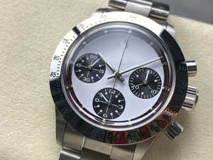 2025 Montre mécanique haut de gamme pour homme avec bracelet en acier, chronographe, montre multifonction - Product Image 3