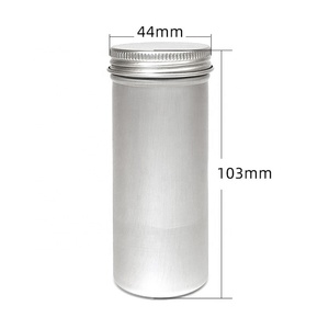 100ml Vitamin Capsule Tin Aluminum Medicine Bottle Medicine for Fish Aluminum Pill Jar - Product Image 4