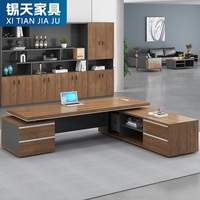 XTLBZ-058 Bureau de direction moderne et luxueux pour PDG/manager - Fabriqué en Chine, couleurs et dimensions personnalisables, excellent rapport qualité-prix