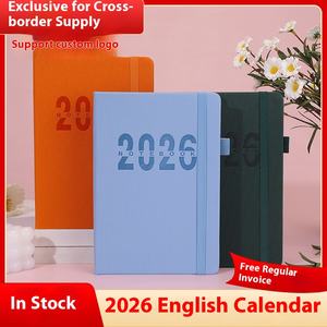 Calendari Agenda 2026 personalizzati A5 diario <span class=keywords><strong>quotidiano</strong></span> Notebook fornitura di articoli di cancelleria libro copertina rigida in pelle promosso taccuino - Product Image 2