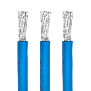 สายไฟหุ้มฉนวน 1015 ขนาด 2AWG ทองแดงเคลือบดีบุก สีฟ้า สายกลม PVC สำหรับใช้งานไฟฟ้า - Product Image 3