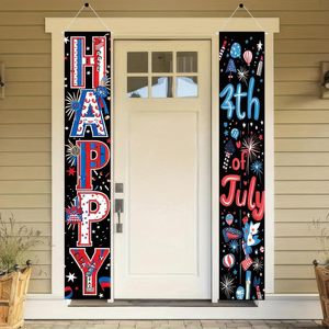 Striscioni Patriottici per Portico: CASA DI GIOVANI PATRUILOVI E LIBERI, Grazie ai CORAGGIOSI - Striscioni da Appendere per Portico, Coppie di Insegne per il Giorno dell'Indipendenza - Product Image 6