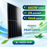 Module solaire professionnel de 660 W offrant des solutions fiables pour les marchés énergétiques mondiaux