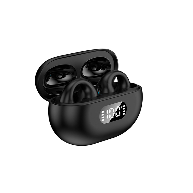 Trend Products BT In-Ear Gaming Headset Q80 Wireless Headset LED Battery X22 R15 Clip Earring Bone Air Conduction Technology