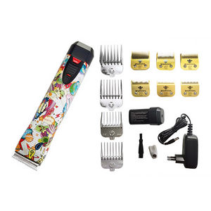 Cortadora de Pelo Inteligente Personalizable para Mascotas, Máquina Recortadora y Afeitadora para Perros y Gatos, Kit de Limpieza y Aseo, Recargable, Acero Inoxidable y Nailon - Product Image 5