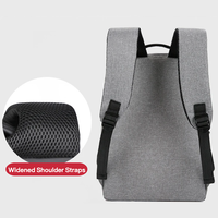 Sac à dos pour ordinateur portable de voyage multifonctionnel à grande capacité avec chargement USB, sac d'ordinateur professionnel, sac décontracté unisexe, sac d'étudiant, sac d'école